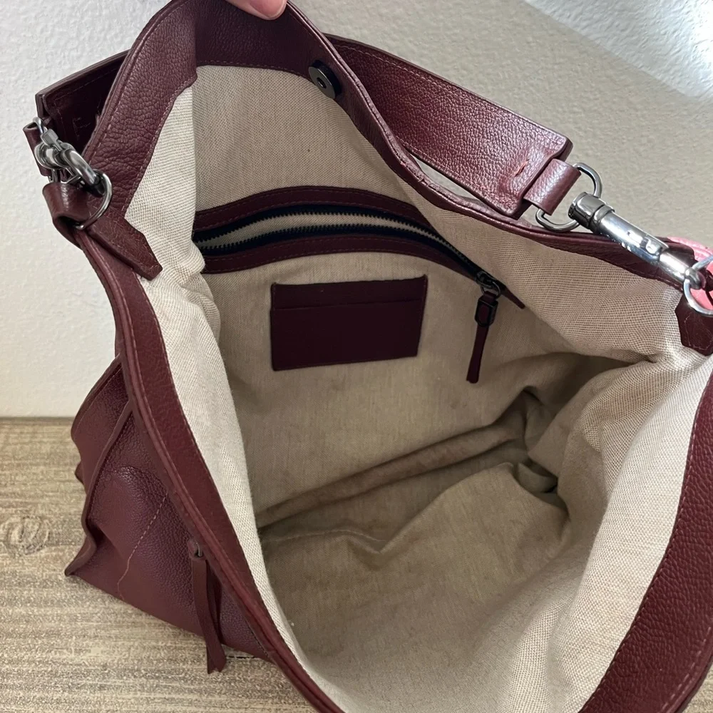 BOTKIER Large Chelsea Leather Hobo Bag